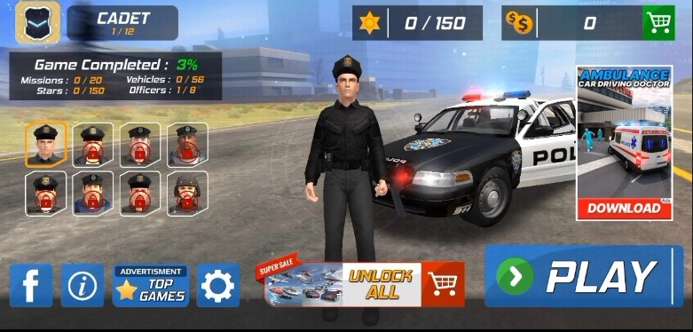 SAIU! NOVO JOGO POLICE SIMULADOR OFICIAL PARA ANDROID/