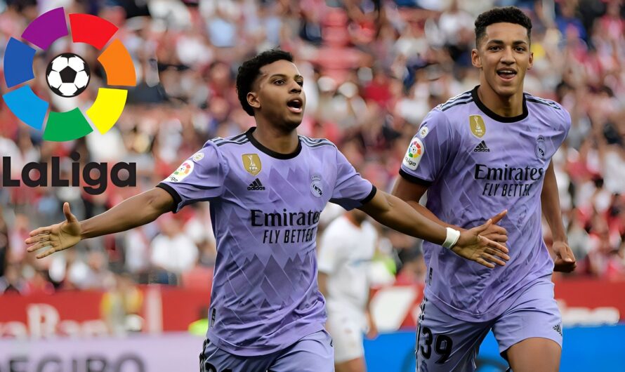 REAL MADRID VS SEVILLA 2 A 1 RODRYGO FAZ GOLAÇOS LA LIGA