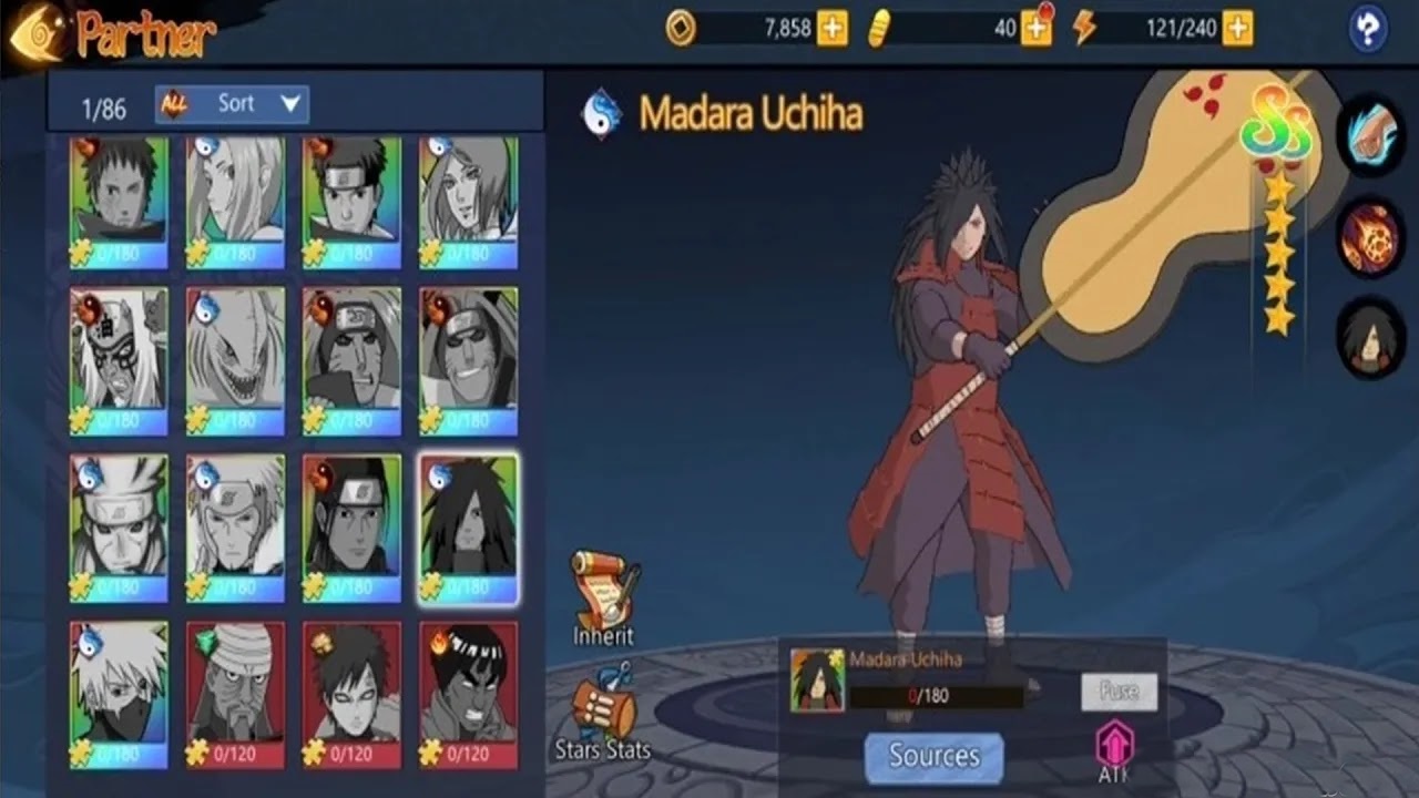 INCRÍVEL JOGO NARUTO MOBILE KING OF NINJUTSU PARA ANDROID/