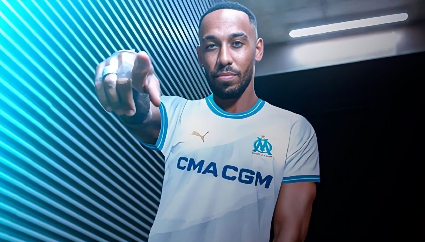 PIERRE-EMERICK AUBAMEYANG DA CHELSEA FOI TRANSFERIDO NESSA JANELA DE TRANSFERECIA PARA OLYMPIQUE DE MARSEILLE