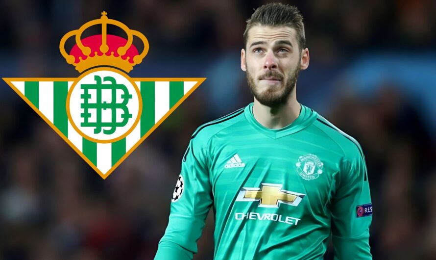 REAL BETIS NEGOCIA A CONTRATAÇÃO DO GOLEIRO DE DAVID GEA LIVRE NO MERCADO