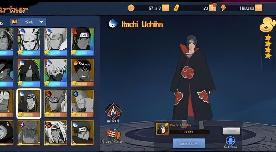 NOVO JOGO DE NARUTO CRIMSON STORM PARA ANDROID