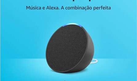 Echo Pop: Smart Speaker com Alexa | Música, informação e Casa Inteligente