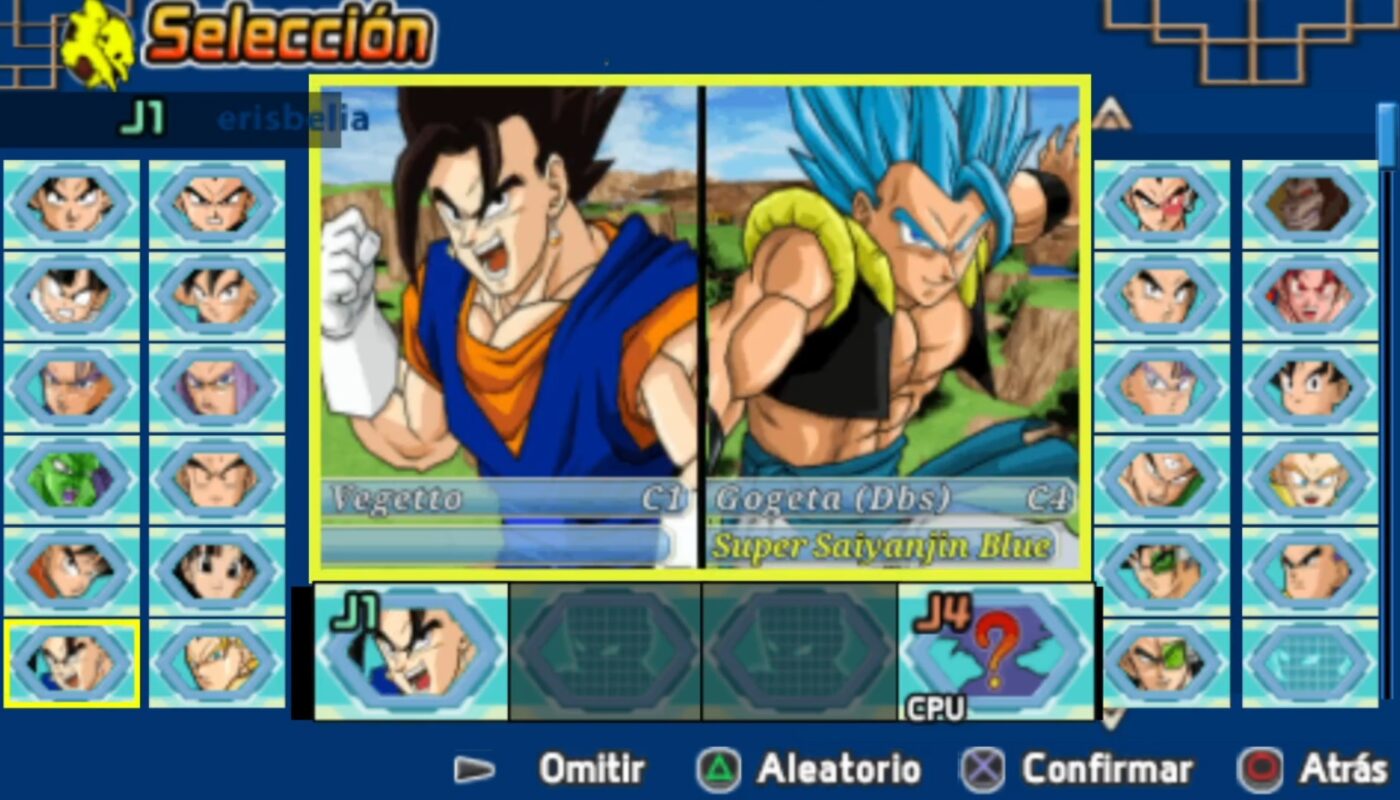 NOVO JOGO DRAGON BALL TENKAICHI TAG TEAM MOD DBZ TTT DOWNLOAD/DESCARGA