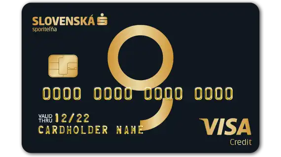 Ako požiadať o kreditnú kartu Slovenská sporiteľňa Visa Gold